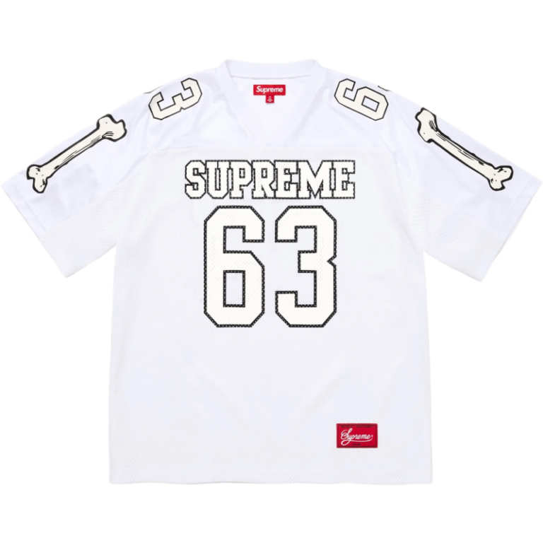 Supreme Bones Football Jersey White