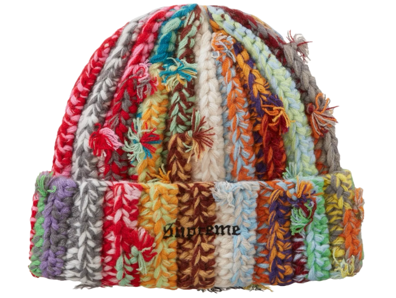 Supreme Hand Tied Beanie Multicolor