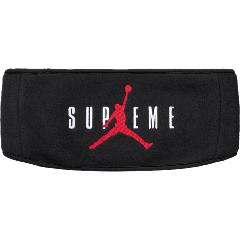 Supreme Jordan Headband Black