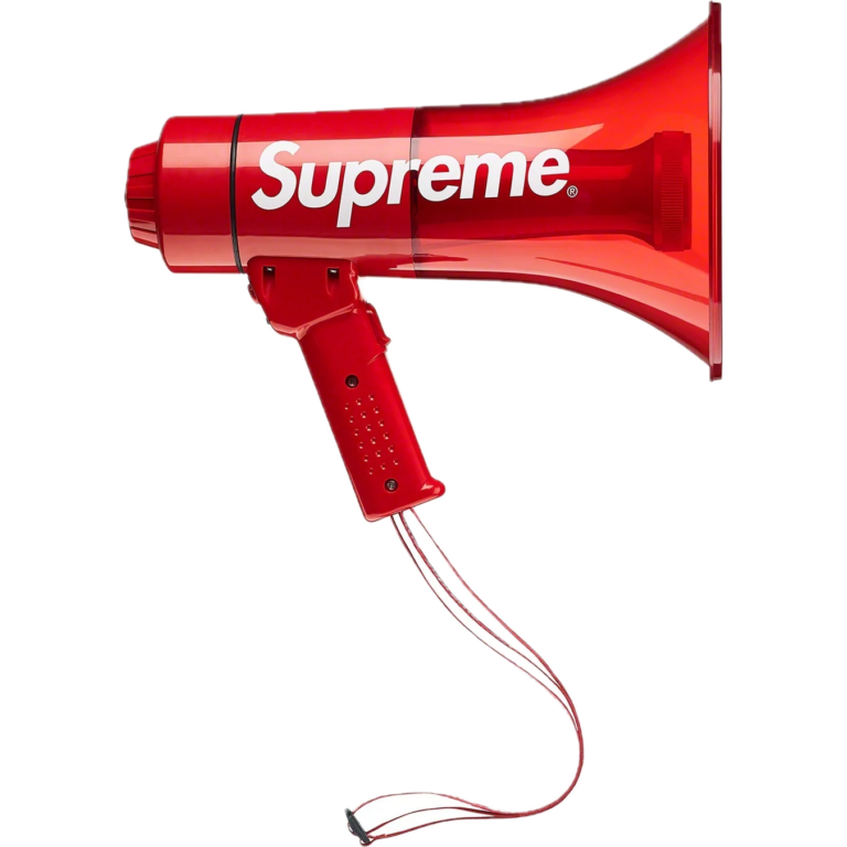 Supreme Pyle Waterproof Megaphone Red