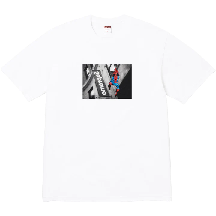 Supreme Spiderman Tee White Supreme Spiderman Tee White