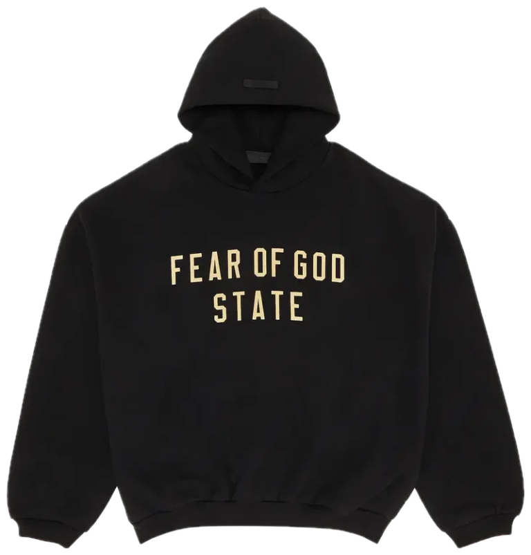 Fear of God Essentials Fleece II Hoodie Black