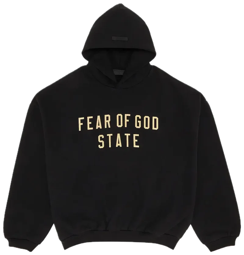 Fear of God Essentials Fleece II Hoodie Black