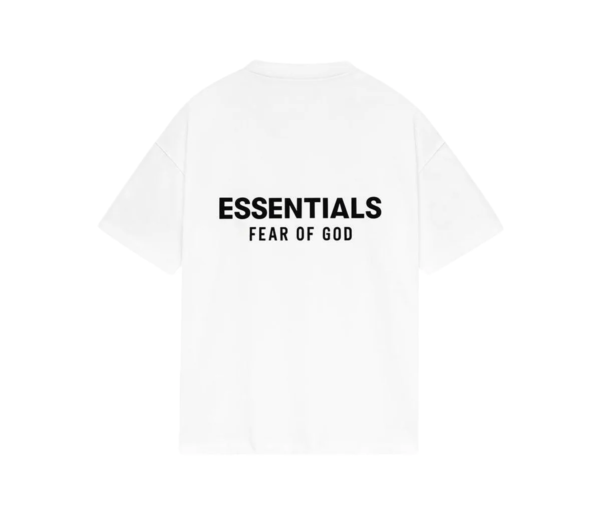 Fear of God Essentials Classic Short Sleeve Tee Bright White Fear of God Essentials Classic Short Sleeve Tee Bright White