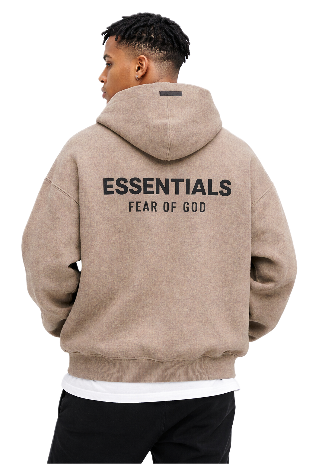 Fear of God Essentials Fleece Hoodie Heather Gray