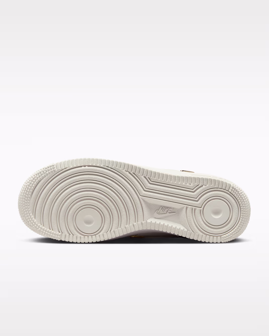 Nike Air Force 1 '07 LX CN Sail Gold Mini Swooshes (Women's) 2