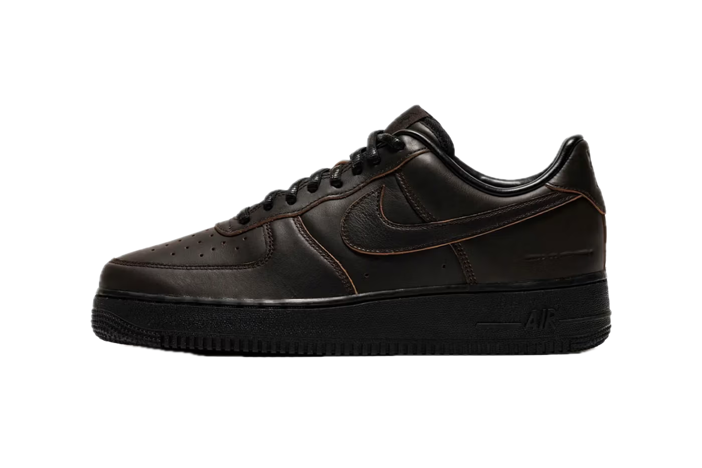 Nike Air Force 1 Low '07 PRM Morse Code Velvet Brown Black 1