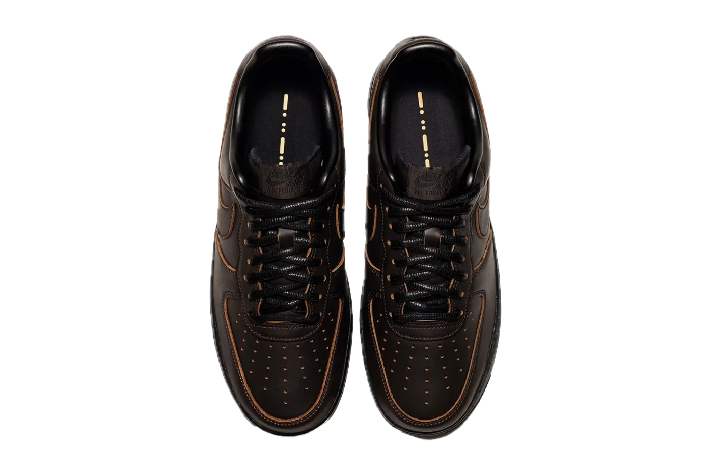 Nike Air Force 1 Low '07 PRM Morse Code Velvet Brown Black 3