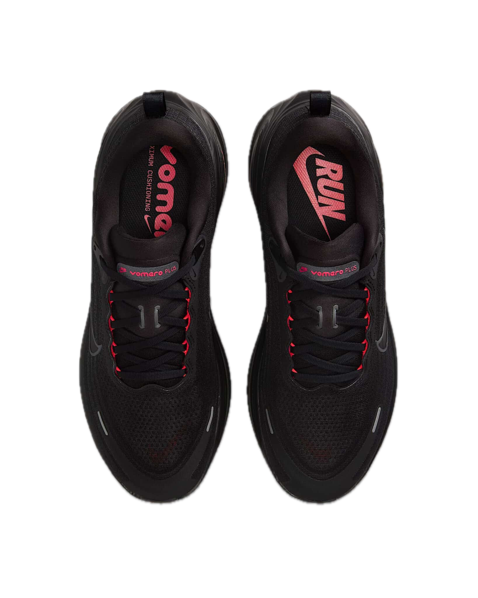 Nike Vomero Plus Black Bright Crimson 4