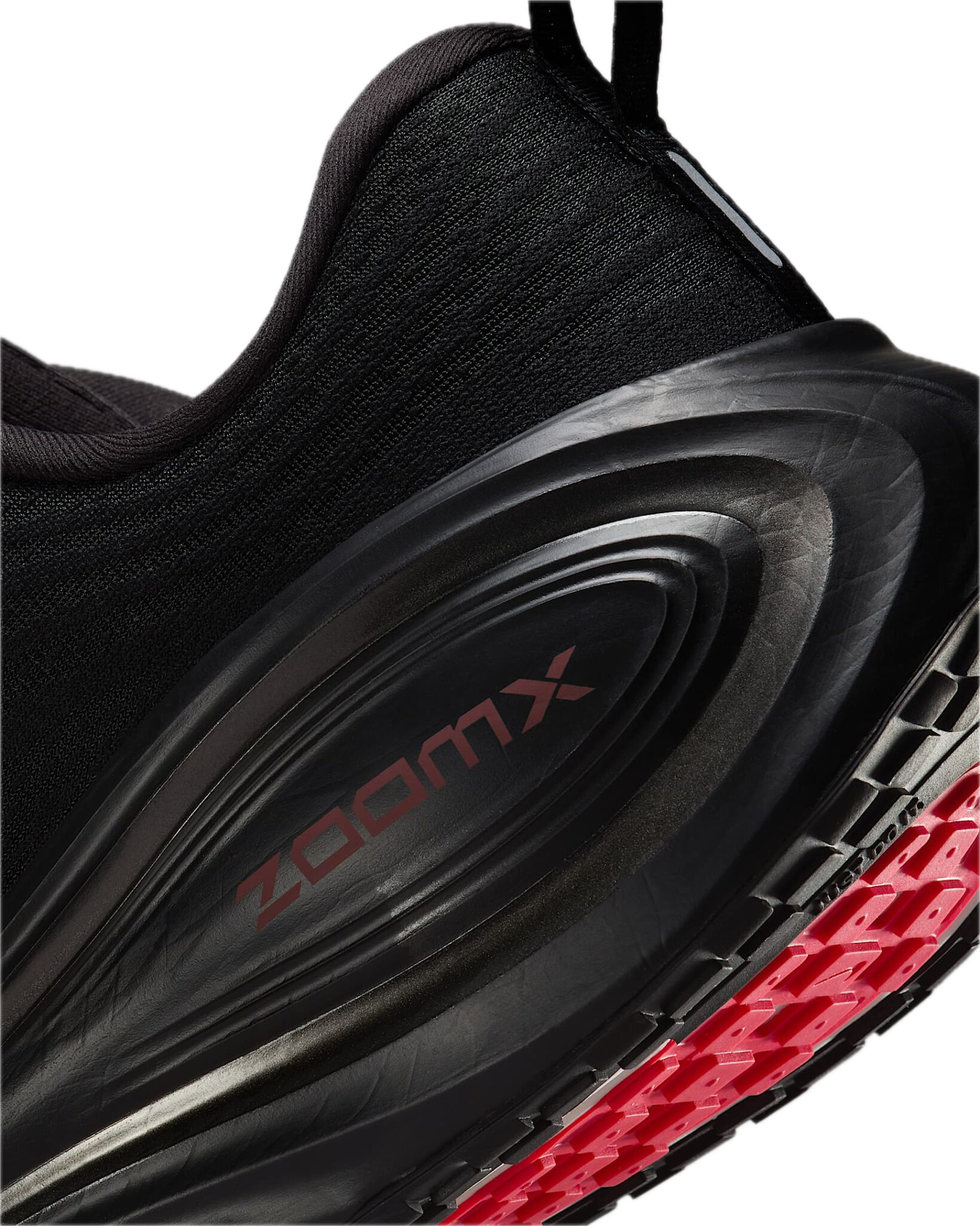 Nike Vomero Plus Black Bright Crimson 7