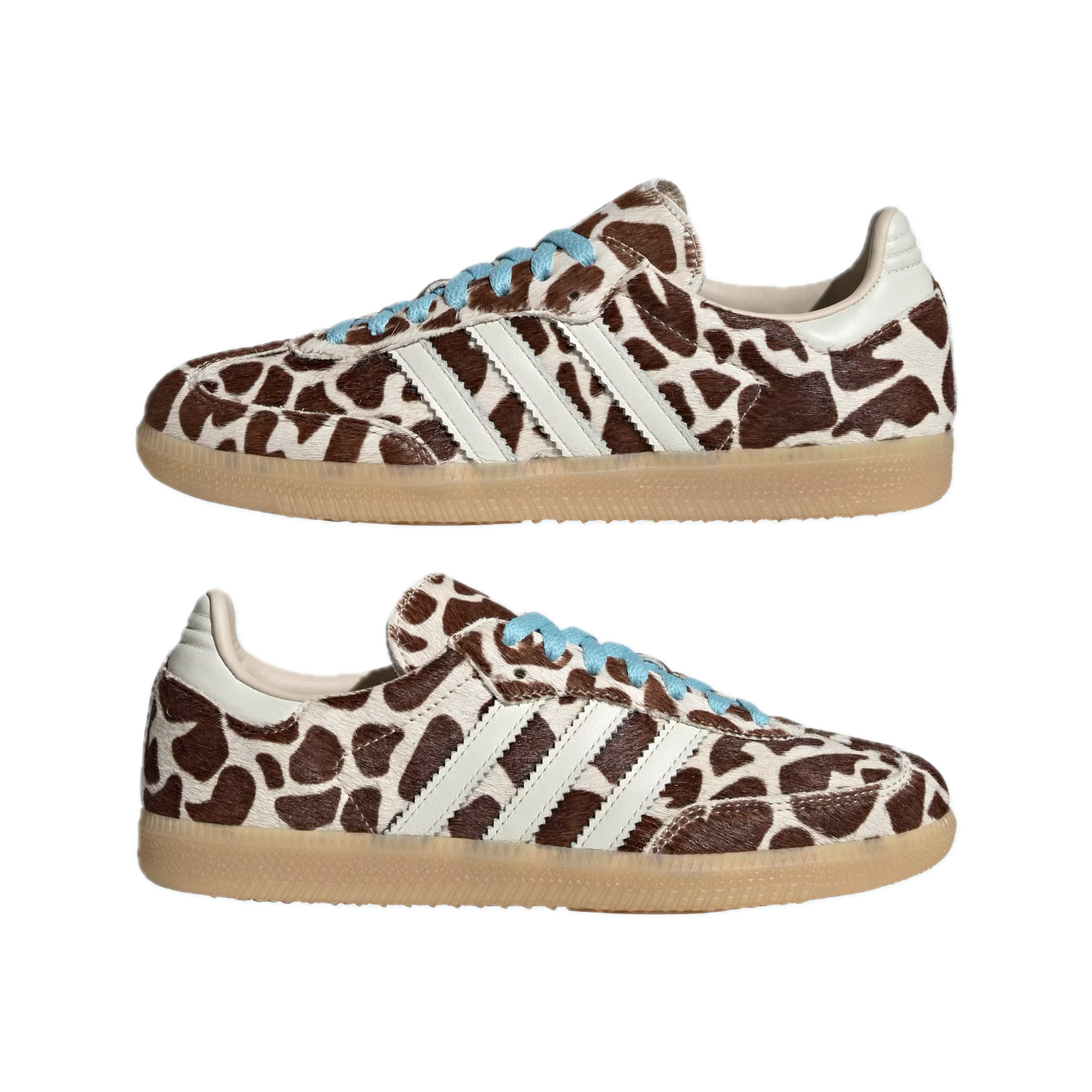 adidas Samba OG Giraffe Print Crystal Linen (Women's) 5