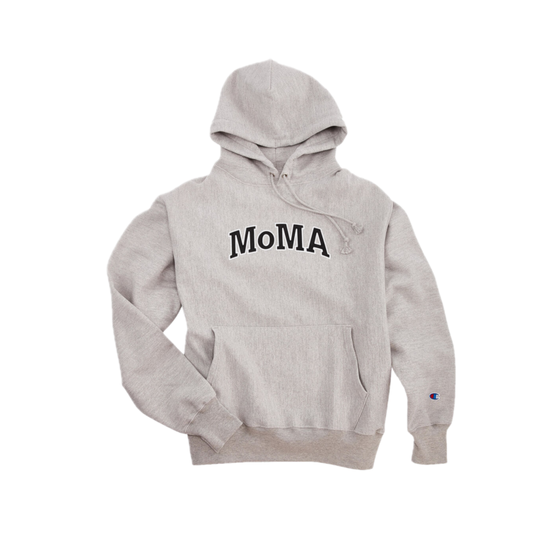 Champion x MoMA Edition Hoodie Oxford Grey