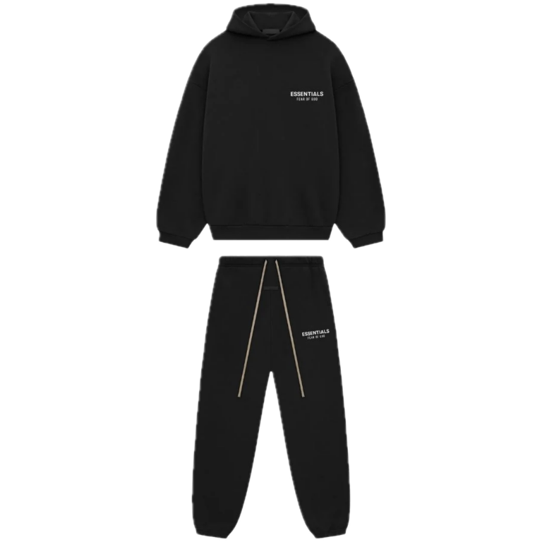 Fear of God Essentials Fleece Set Black