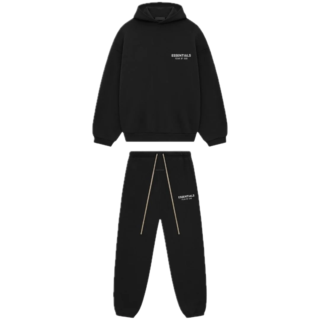 Fear of God Essentials Fleece Set Black