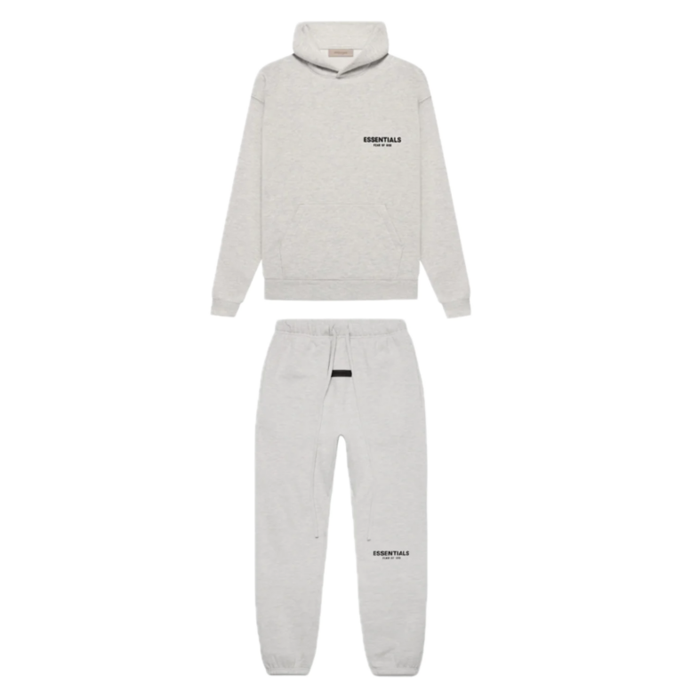 Fear of God Essentials Long Set Light Oatmeal