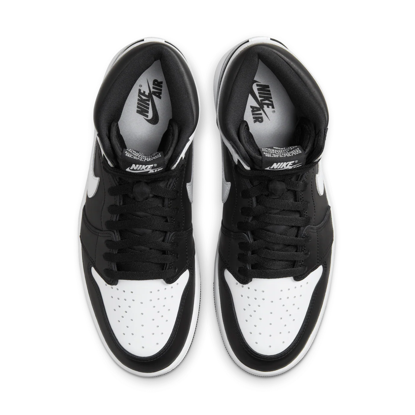 Jordan 1 Retro High OG Black White 2