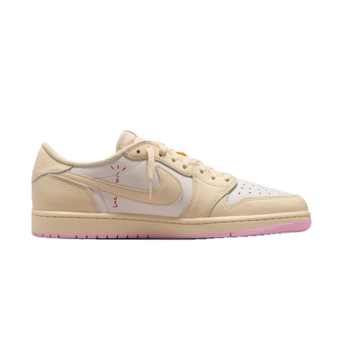 Jordan 1 Retro Low OG SP Travis Scott Shy Pink 9