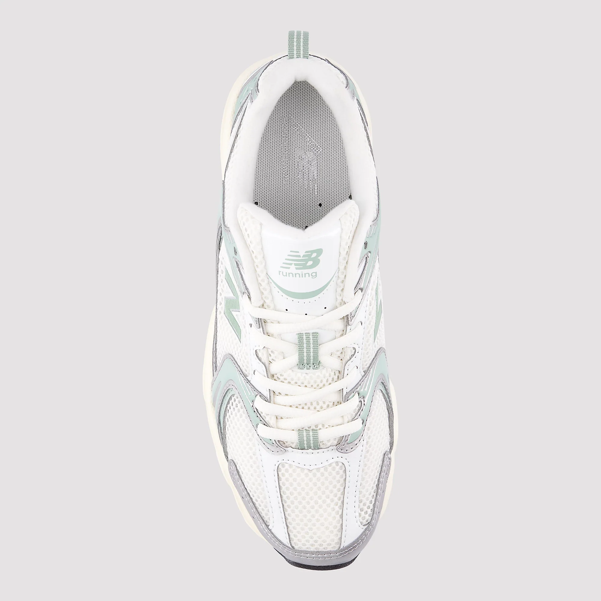 New Balance 530 Silver Metallic Mosaic Green 3