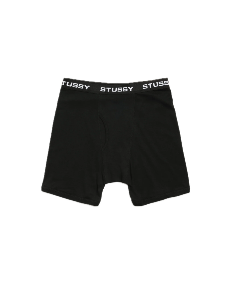 Stussy Boxer Briefs 3 Pack Black