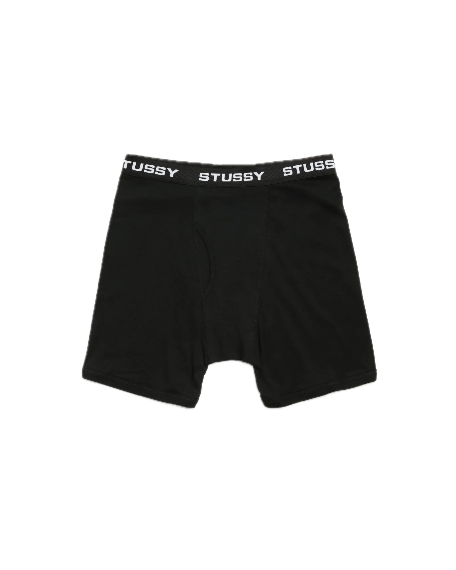 Stussy Boxer Briefs 3 Pack Black Stussy Boxer Briefs 3 Pack Black