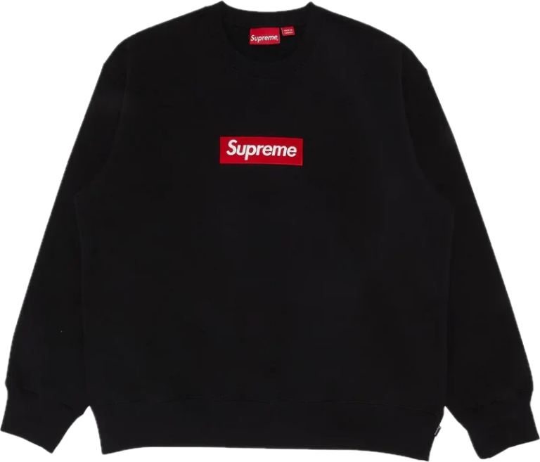 Supreme Box Logo Crewneck Black
