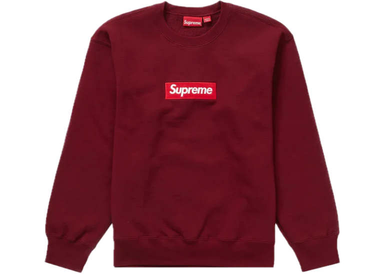 Supreme Box Logo Crewneck Cardinal
