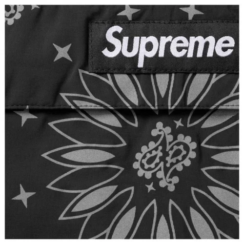 Supreme Reflective Bandana Anorak Black - Newkicksera.pl
