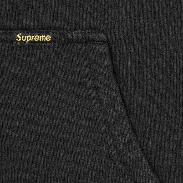 Supreme Reversible Work Zip Up Hooded Sweatshirt Black 2
