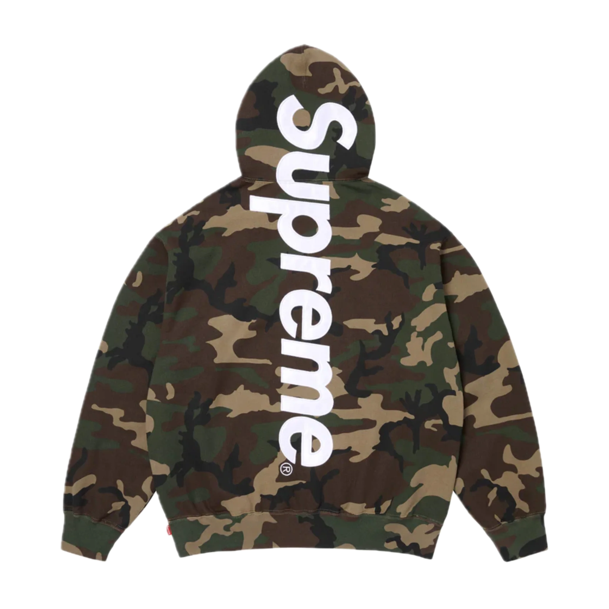 Supreme Satin Applique Hooded Sweatshirt 2