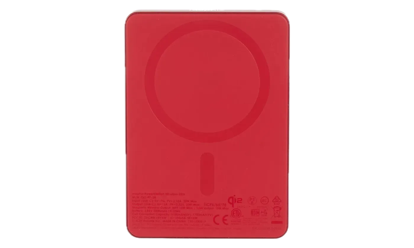 Supreme mophie Qi2 Powerstation Red 1
