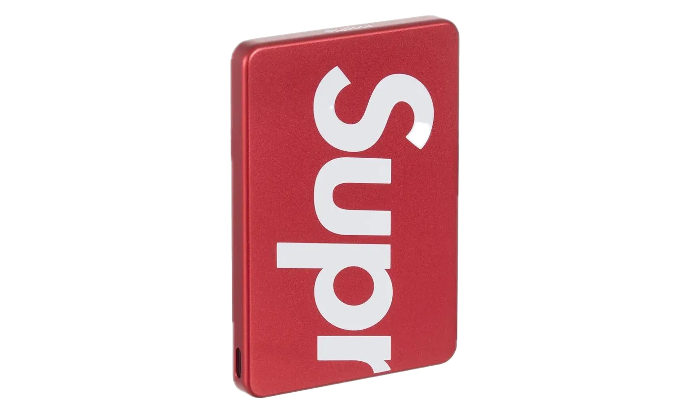 Supreme mophie Qi2 Powerstation Red 3