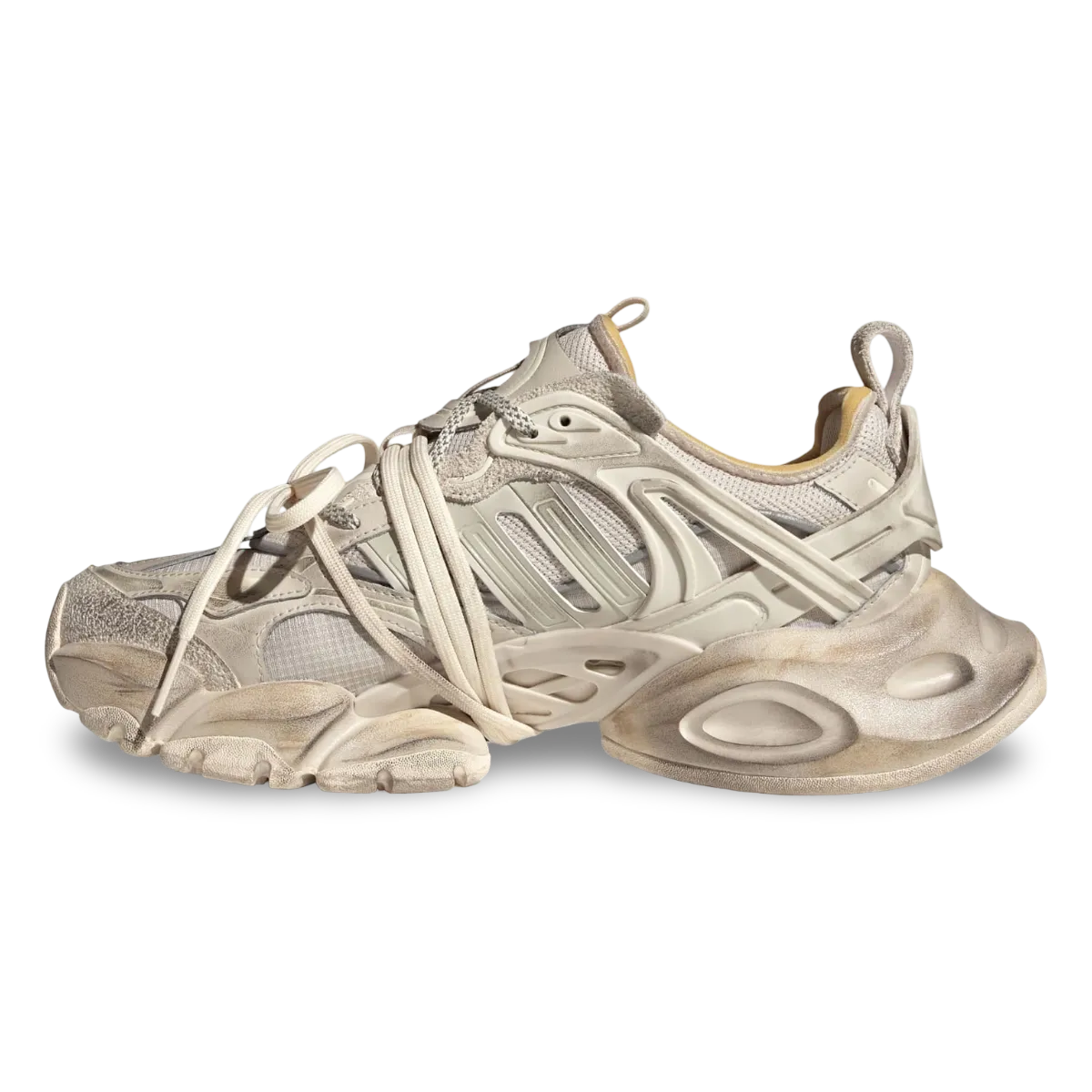 Adidas XLG Runner Deluxe Shoes Wonder Beige 4