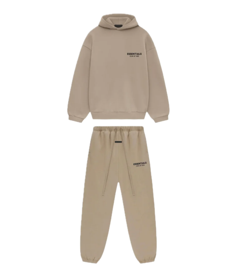 Fear of God Essentials Fleece Set Desert Sand
