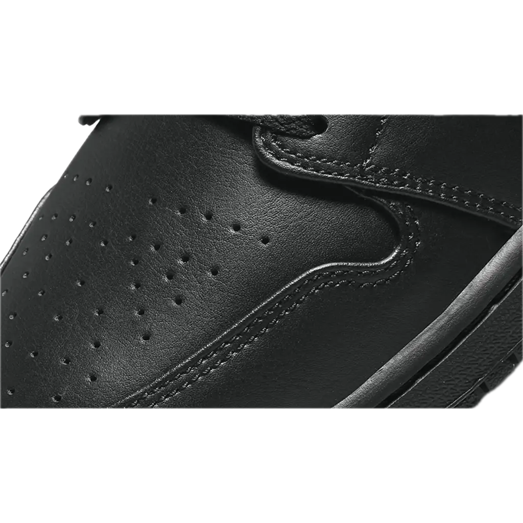 Jordan 1 Mid Triple Black 3