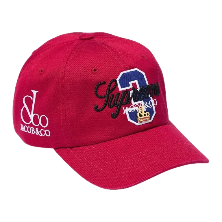 Supreme La Martina 6-Panel Red