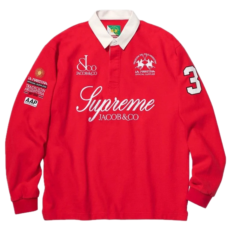 Supreme La Martina Rugby Red