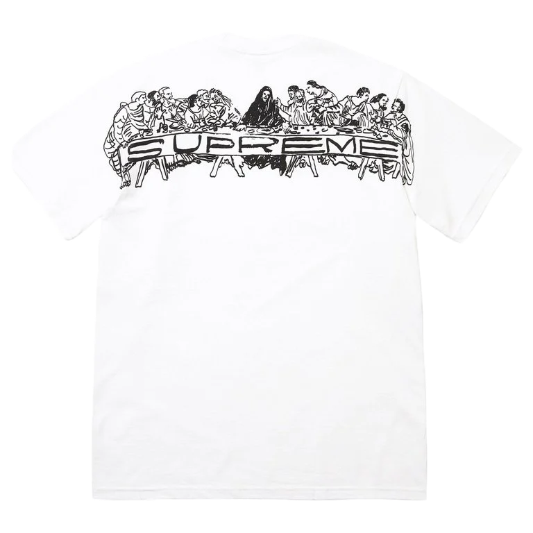 Supreme Supper Tee White