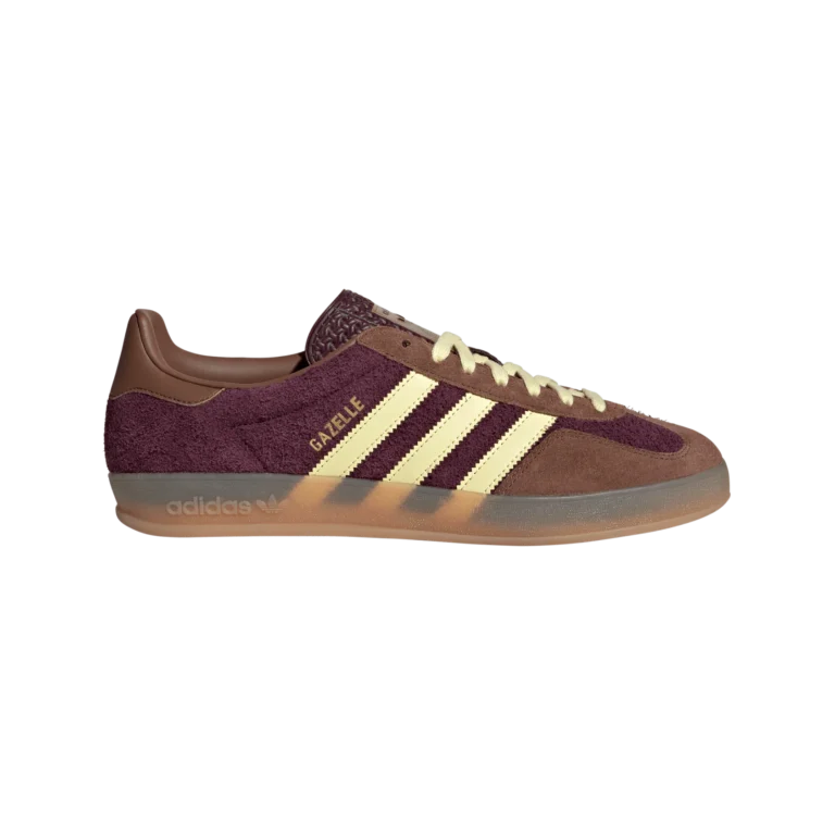 adidas Gazelle Indoor Maroon Almost Yellow