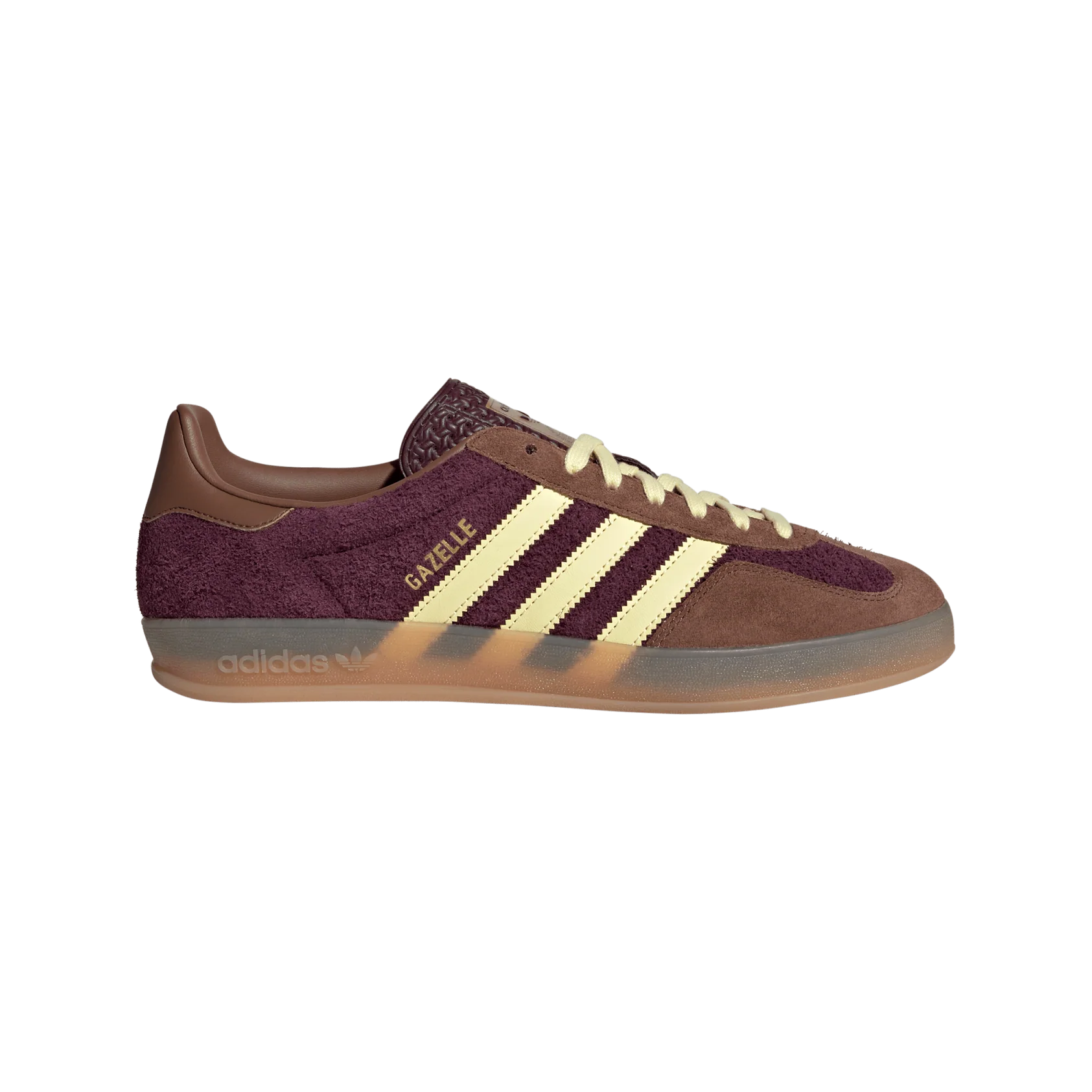 adidas Gazelle Indoor Maroon Almost Yellow