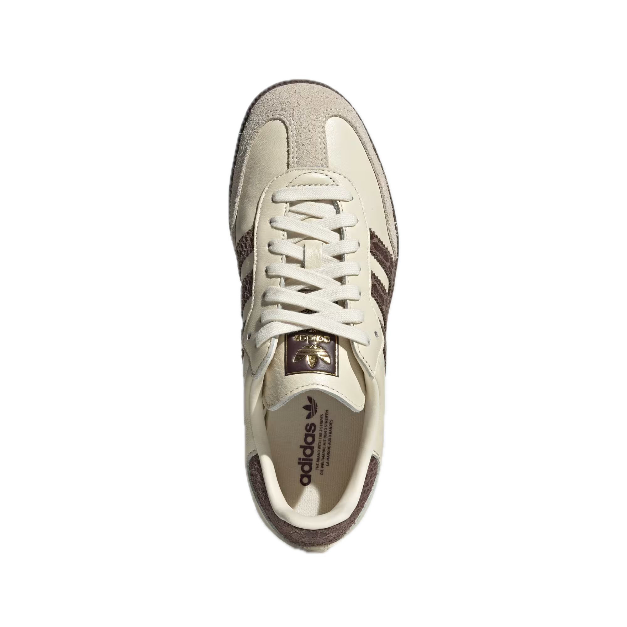 adidas Samba OG Cream Earth Strata Maroon (Women's) 5
