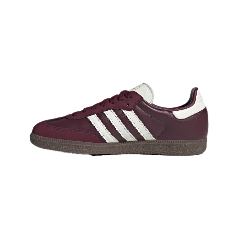 adidas Samba OG Maroon Off White Gum (Women's) 1