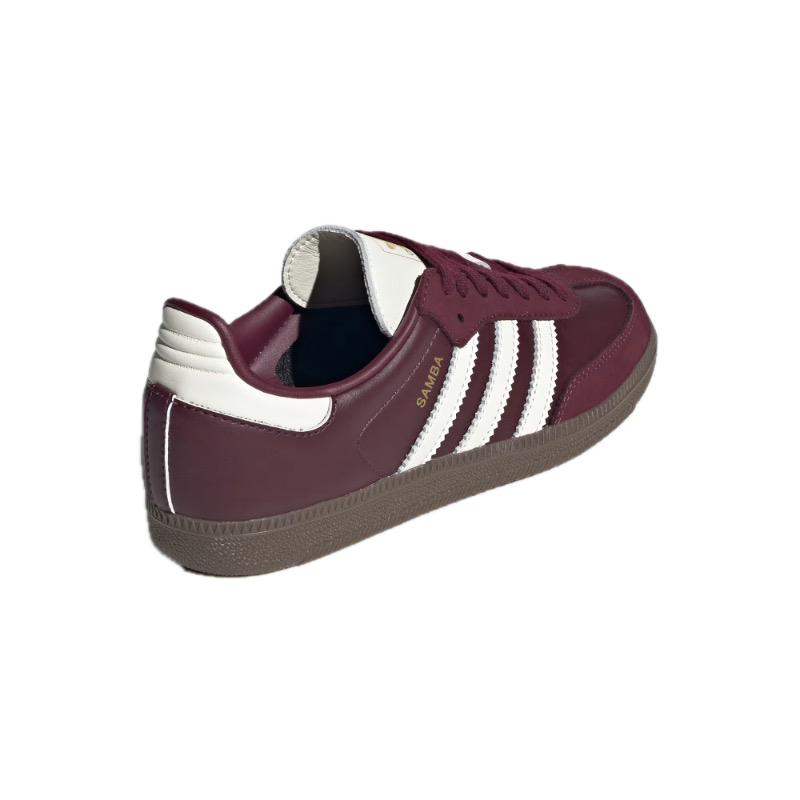 adidas Samba OG Maroon Off White Gum (Women's) 2