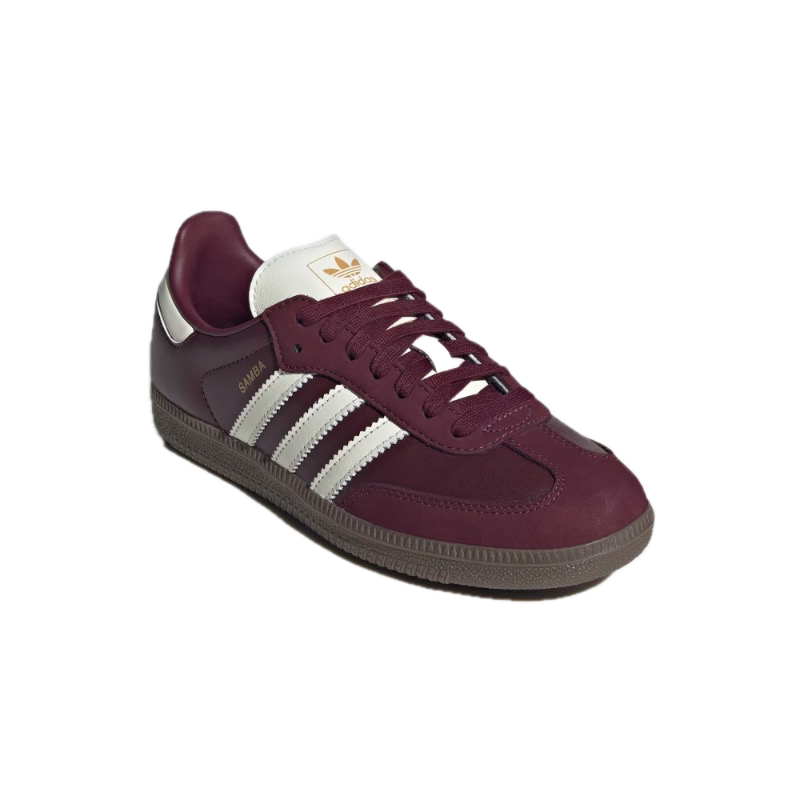 adidas Samba OG Maroon Off White Gum (Women's) 3