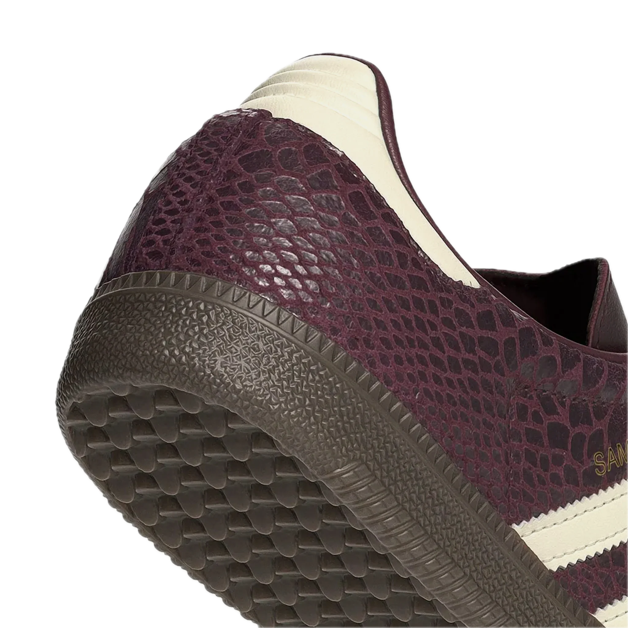 adidas Samba OG Snakeskin Maroon Cream White (Women's) 1