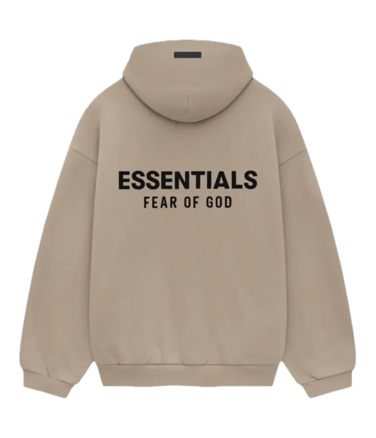 Fear of God Essentials Fleece Hoodie Desert Sand