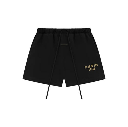 Fear of God Essentials Shorts Black/Yellow