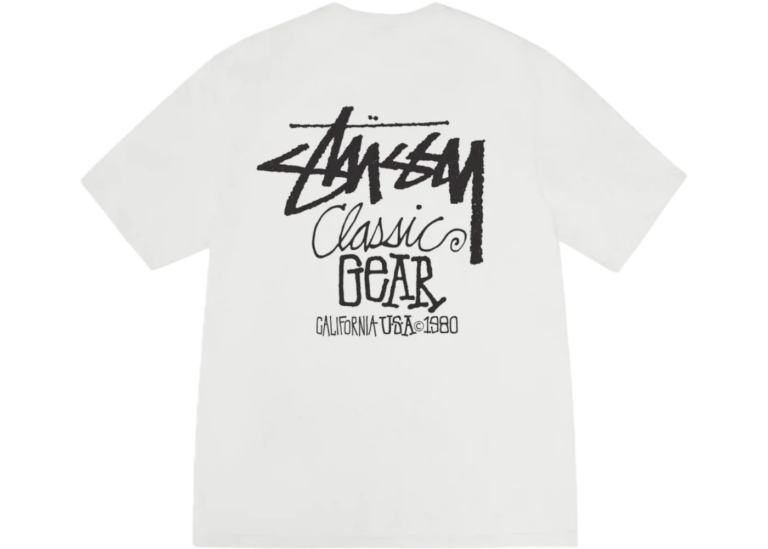 Koszulka Stussy Classic Gear Tee White