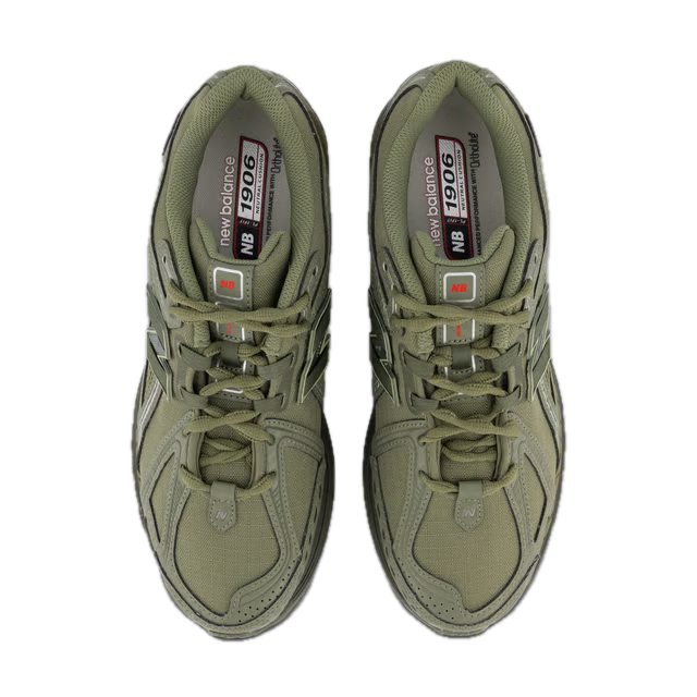 New Balance 1906R Primaloft Dark Olivine Silver Metallic 1