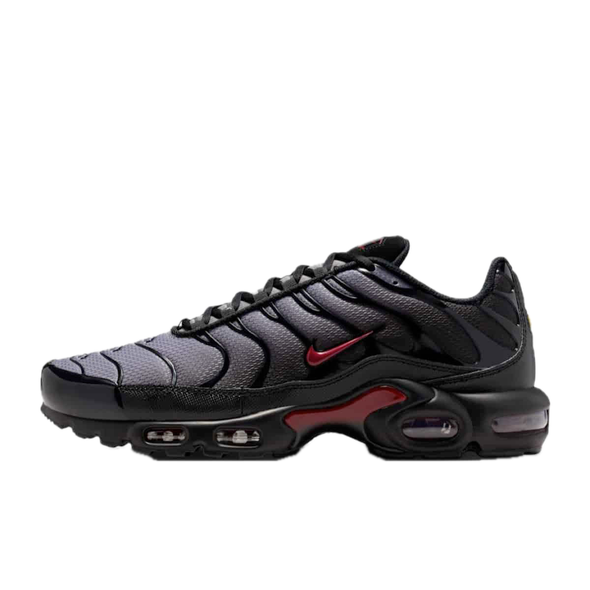 Nike Air Max Plus Black Pencil Point Team Crimson 3