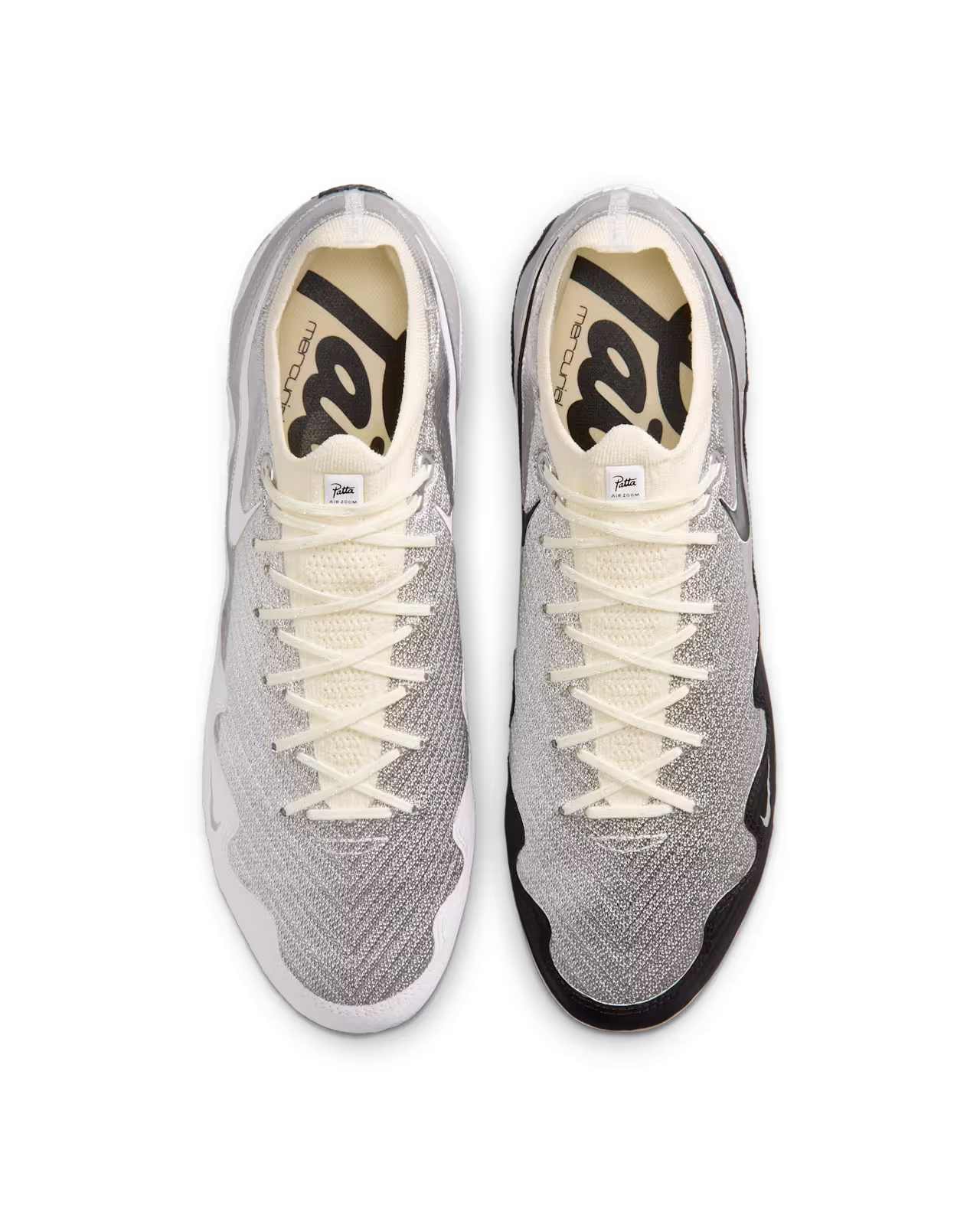 Nike Zoom Mercurial Vapor 16 Elite FG Patta Waves White Black 4